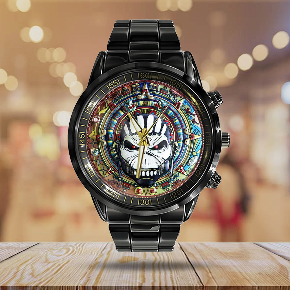 Iron Maiden Black Stainless Steel Watch – GNE5075