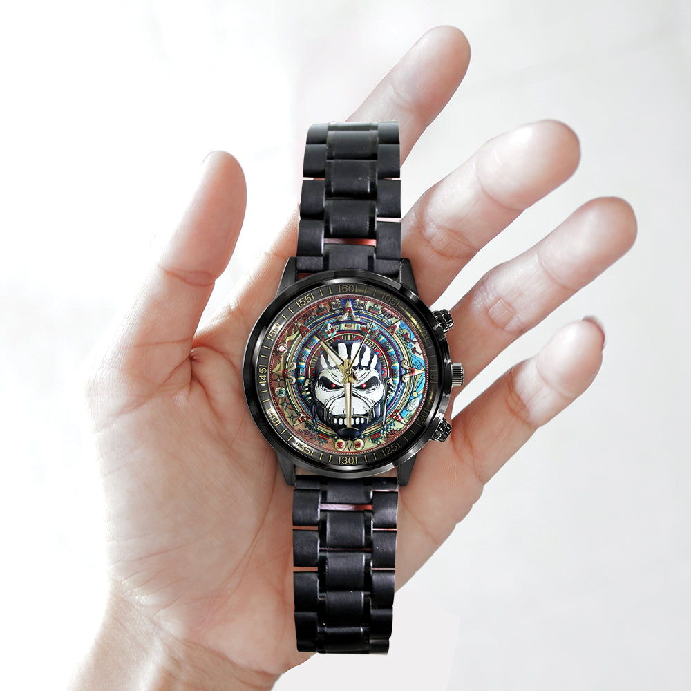 Iron Maiden Black Stainless Steel Watch – GNE5075