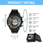 Iron Maiden Black Stainless Steel Watch – GNE5075
