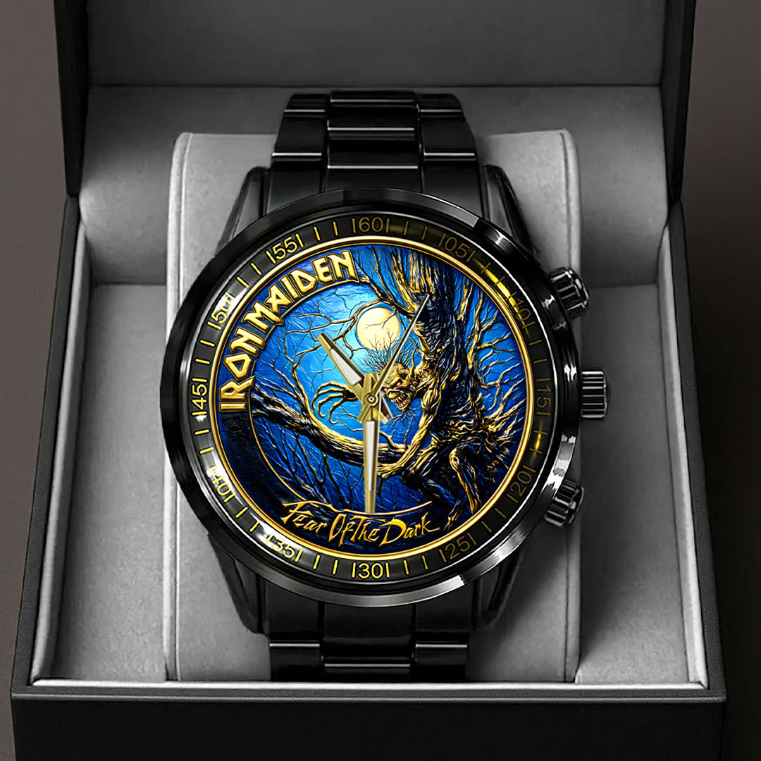 Iron Maiden Black Stainless Steel Watch – HOATT16291