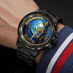 Iron Maiden Black Stainless Steel Watch – HOATT16291