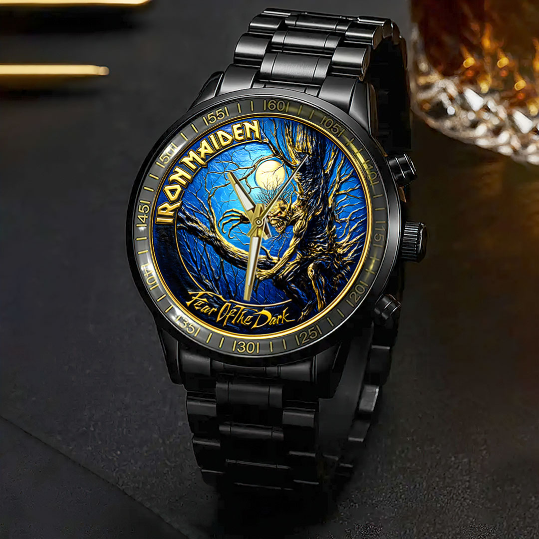 Iron Maiden Black Stainless Steel Watch – HOATT16291