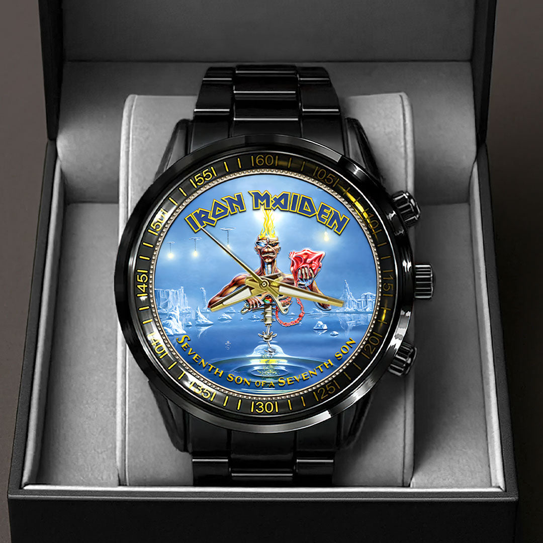 Iron Maiden Black Stainless Steel Watch – HOATT16292