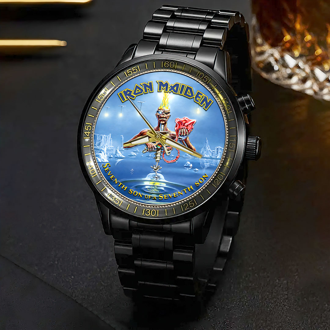 Iron Maiden Black Stainless Steel Watch – HOATT16292