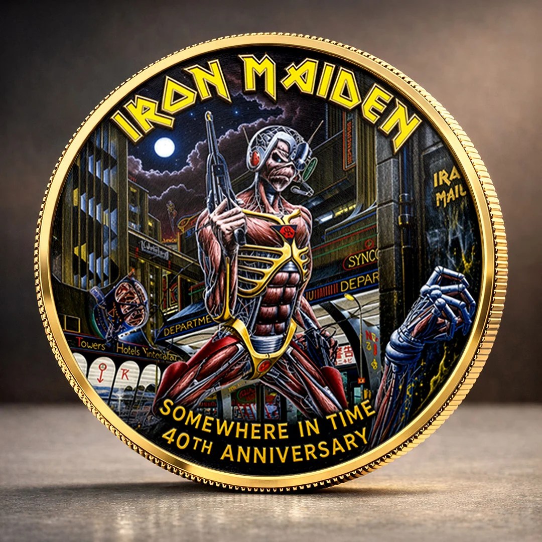 Iron Maiden Commemorative Coin – TMTHU9041