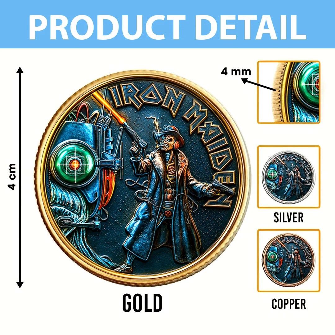 Iron Maiden Commemorative Coin – HOATT20740