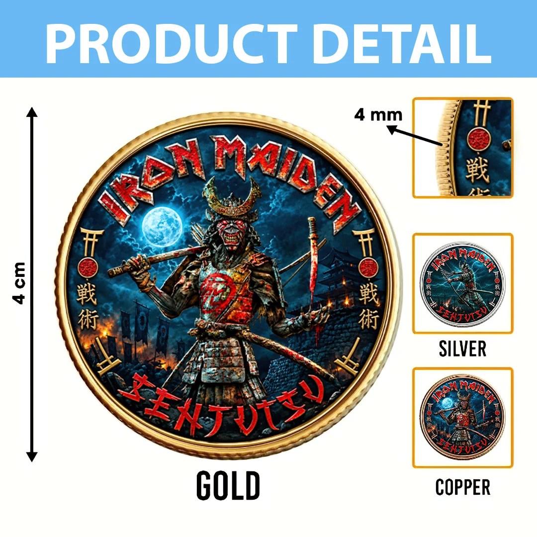 Iron Maiden Commemorative Coin – HOATT20824