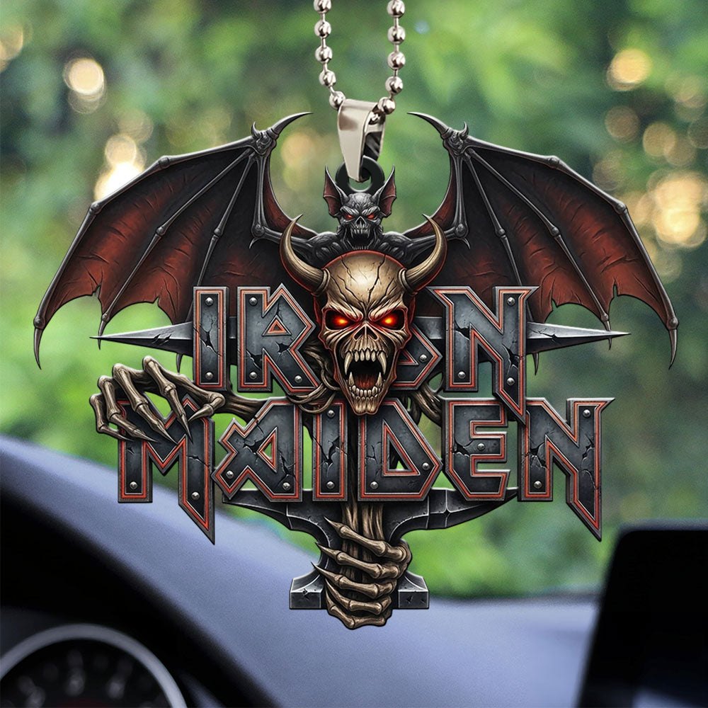 Iron Maiden Custom shape 1-sided Acrylic Car Ornament – MAITM14222