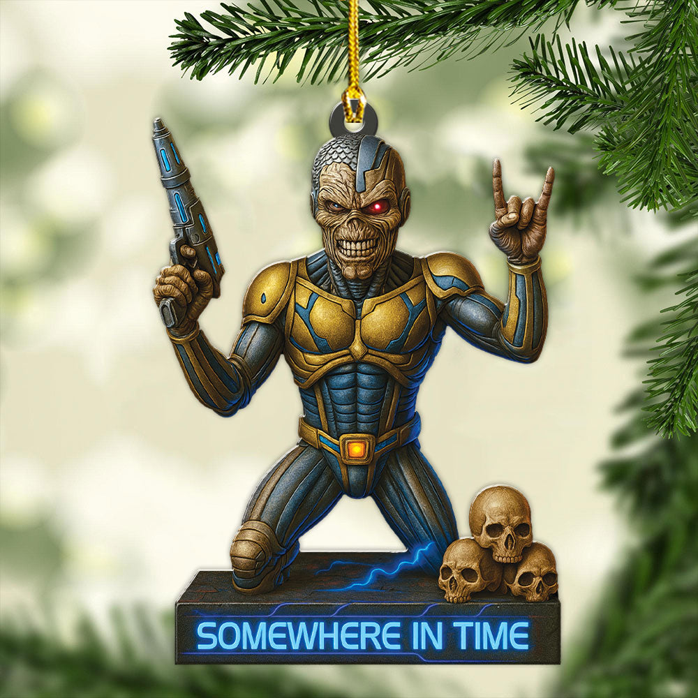 Iron Maiden Custom Shape 2-sided Acrylic Ornament – MAITM13936