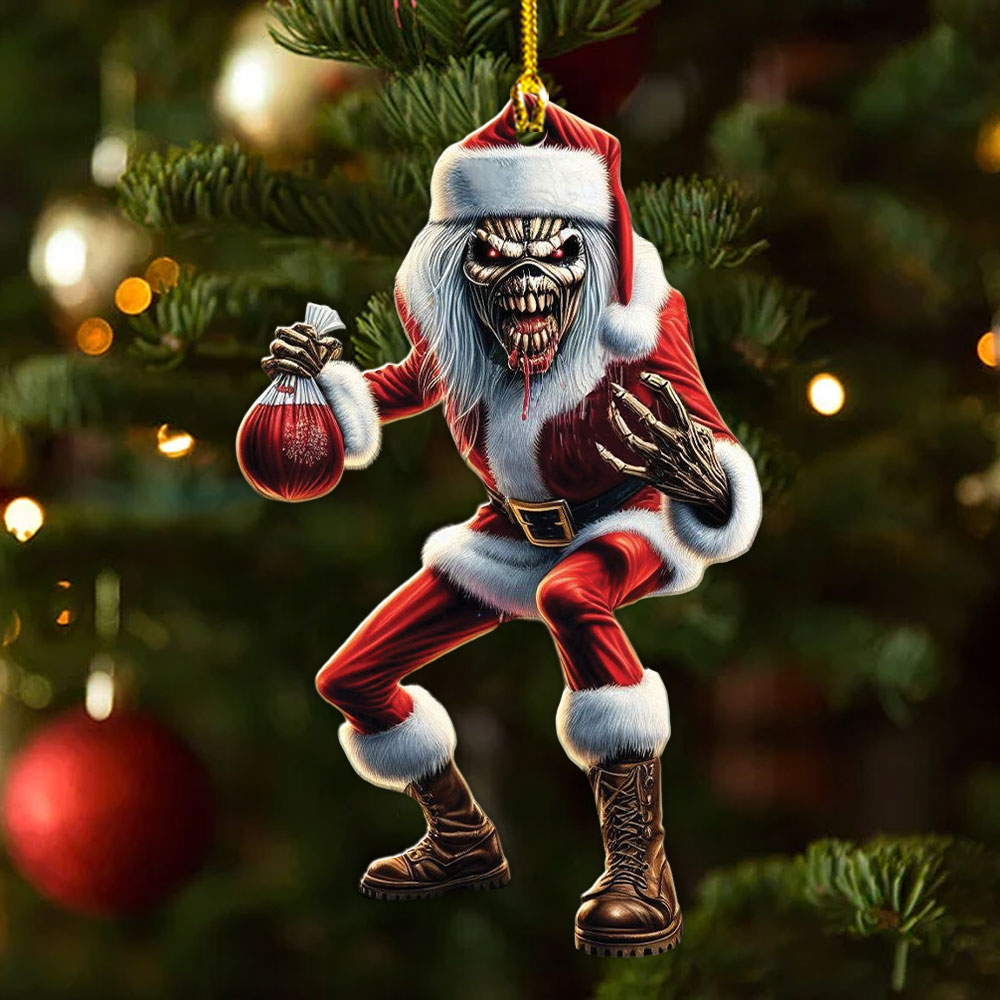 Iron Maiden Custom Shape 2-sided Acrylic Ornament – MAITM13979