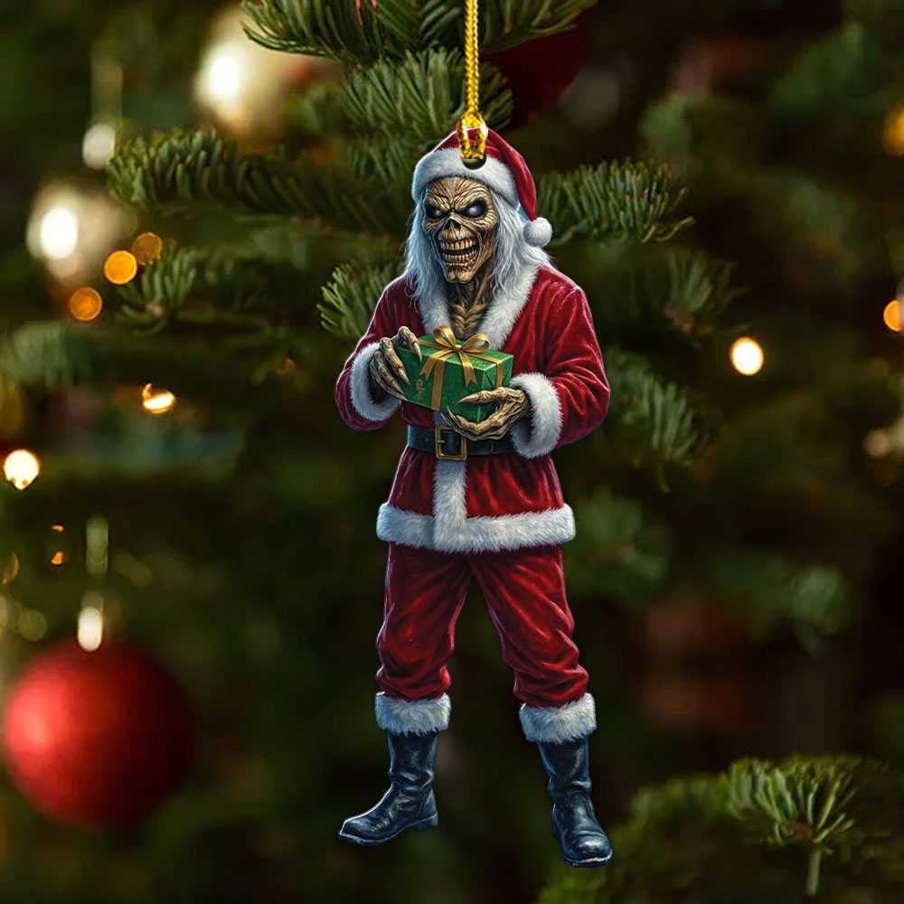Iron Maiden Custom Shape 2-sided Acrylic Ornament – MAITM14186