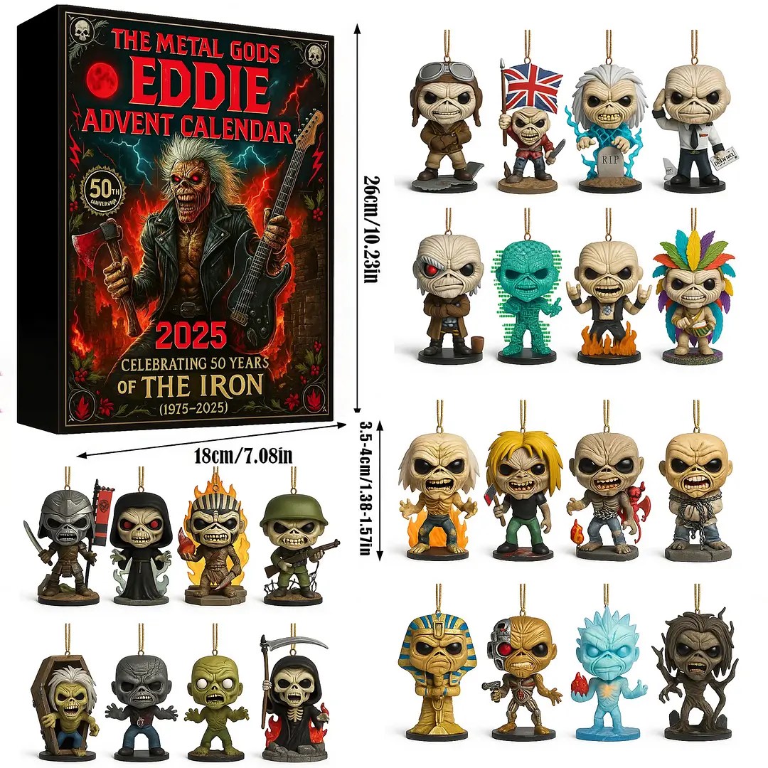 Iron Maiden Eddie 2025 Advent Calendar – GNEDROP001