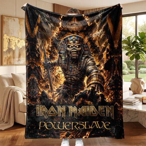 Iron Maiden Fleece Blanket – TMTHU7912