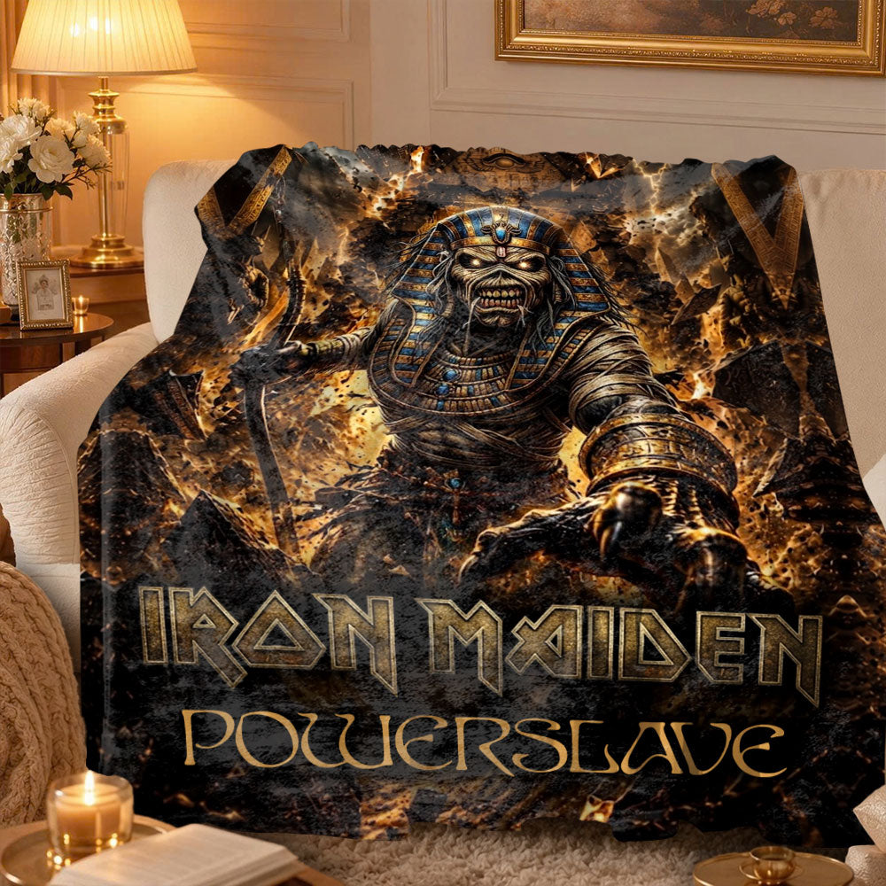 Iron Maiden Fleece Blanket – TMTHU7912