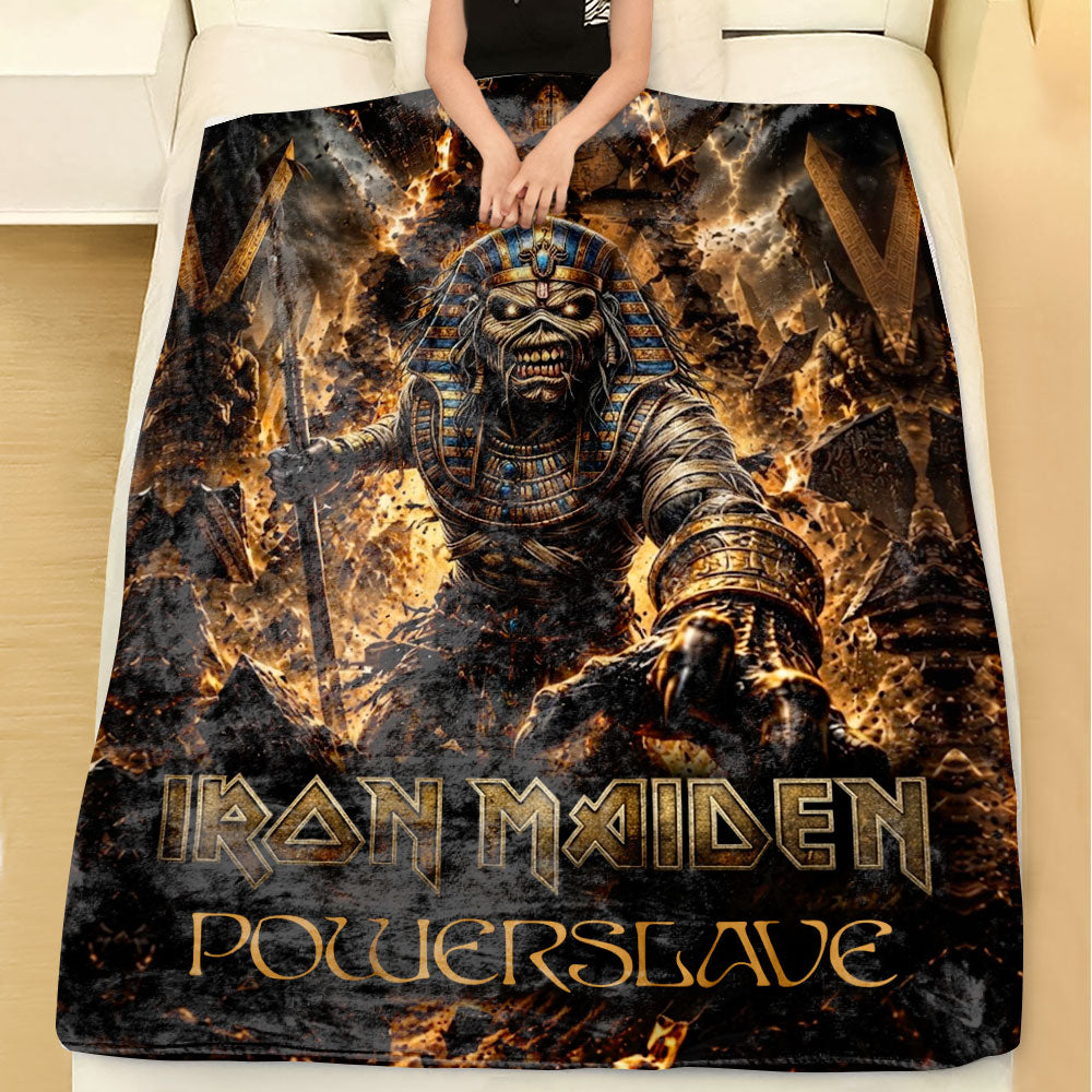 Iron Maiden Fleece Blanket – TMTHU7912