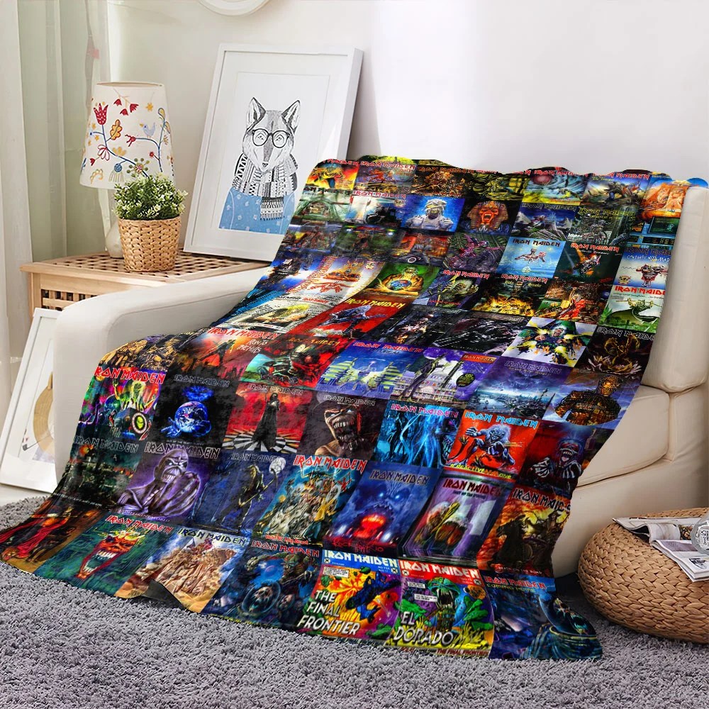 Iron Maiden Fleece Blanket – TMTHU9151