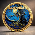 Iron Maiden Fear of The Dark 35th Anniversary Commemorative Coin – TMTHU5439