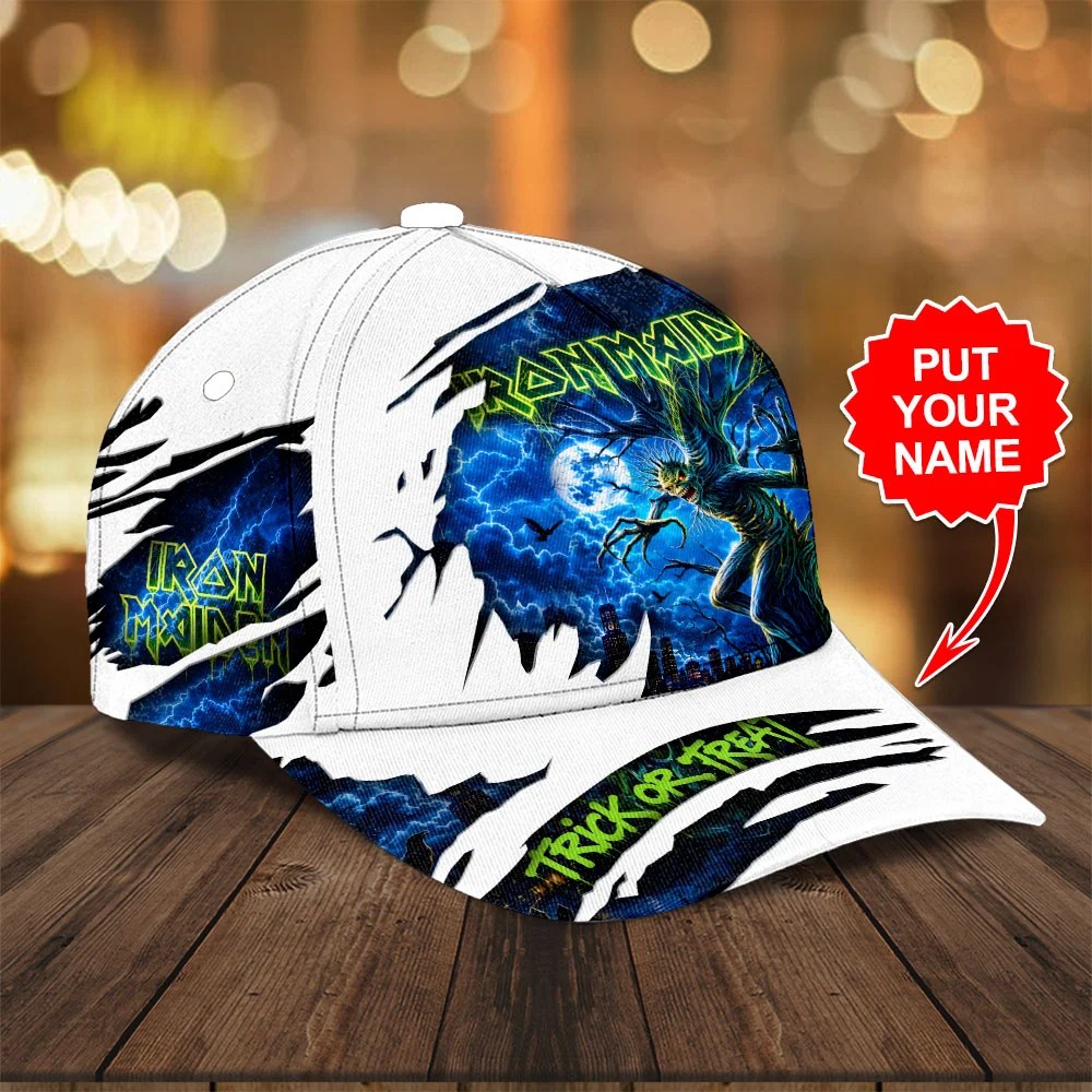Personalized Iron Maiden Fear of the Dark Halloween Classic Cap – TANTN26010