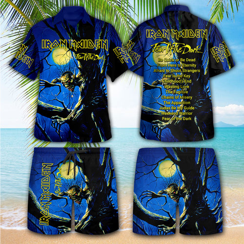 Iron Maiden 3D Hawaiian Apparel – HOATT 11043