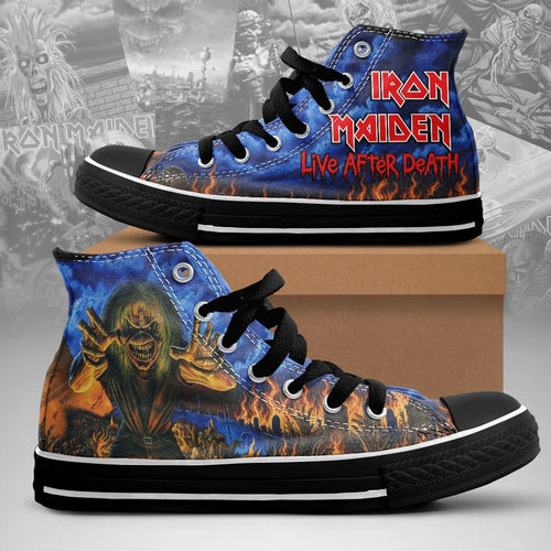 Iron Maiden High Top Canvas Shoes – TMTHU9120