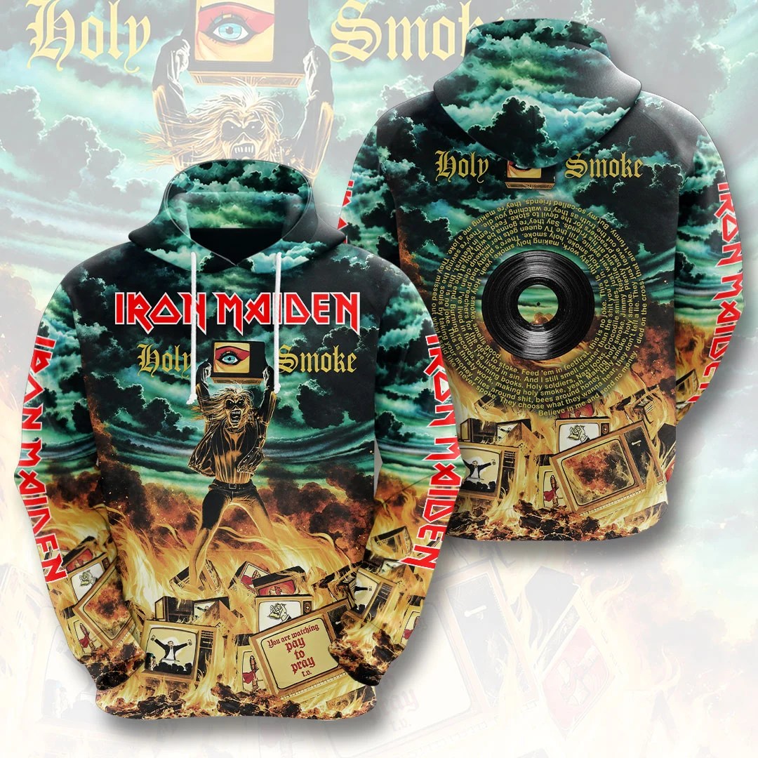 Iron Maiden Holy Smoke 3D Apparel – HOATT26880