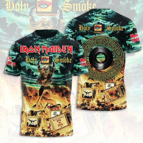 Iron Maiden Holy Smoke 3D Apparel – HOATT26880