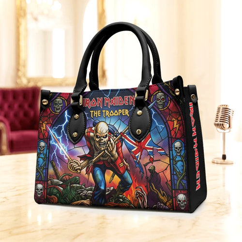 Iron Maiden Leather HandBag – TMTHU9920