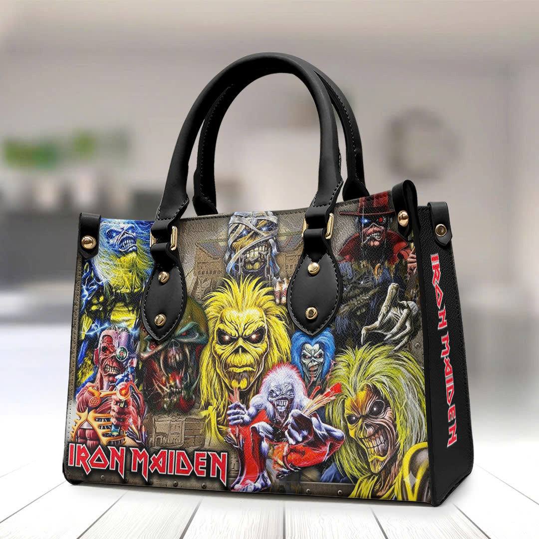 Iron Maiden Leather HandBag – VANDH5140