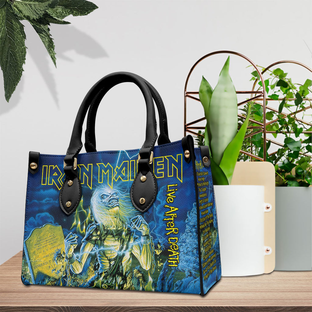 Iron Maiden Leather HandBag – HOATT 11373