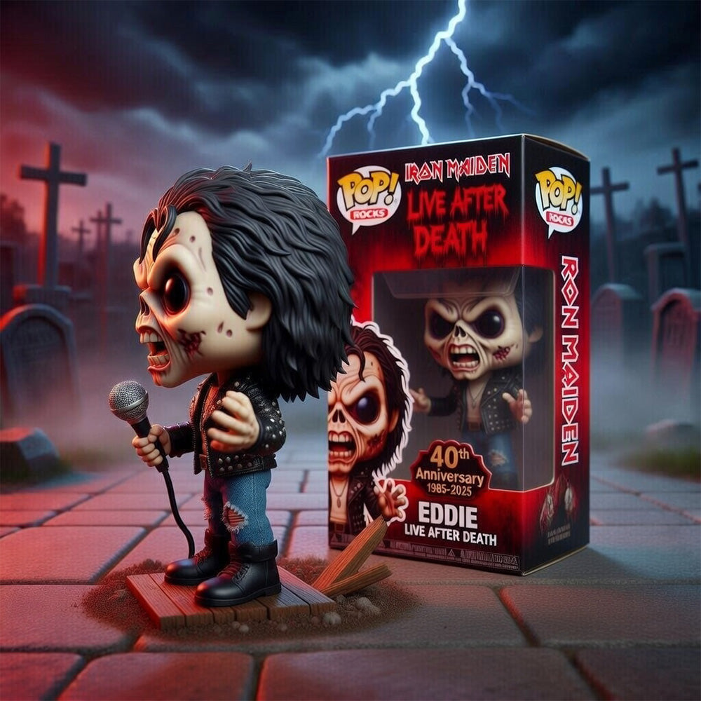 Iron Maiden Live After Death 3D Collectible Vinyl Figure – TANTN22214