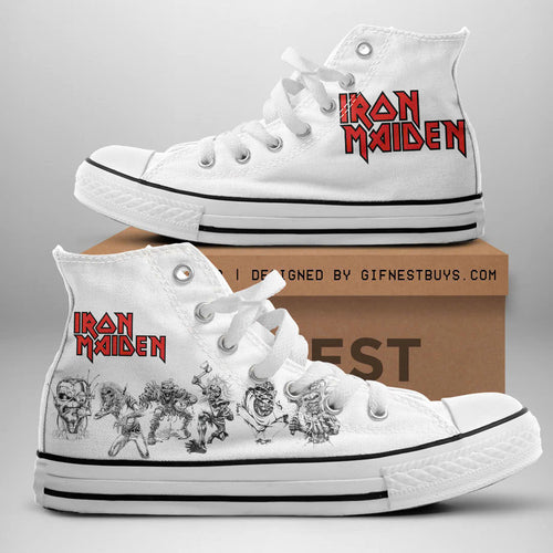 Iron Maiden High Top Canvas Shoes – VANDH5117