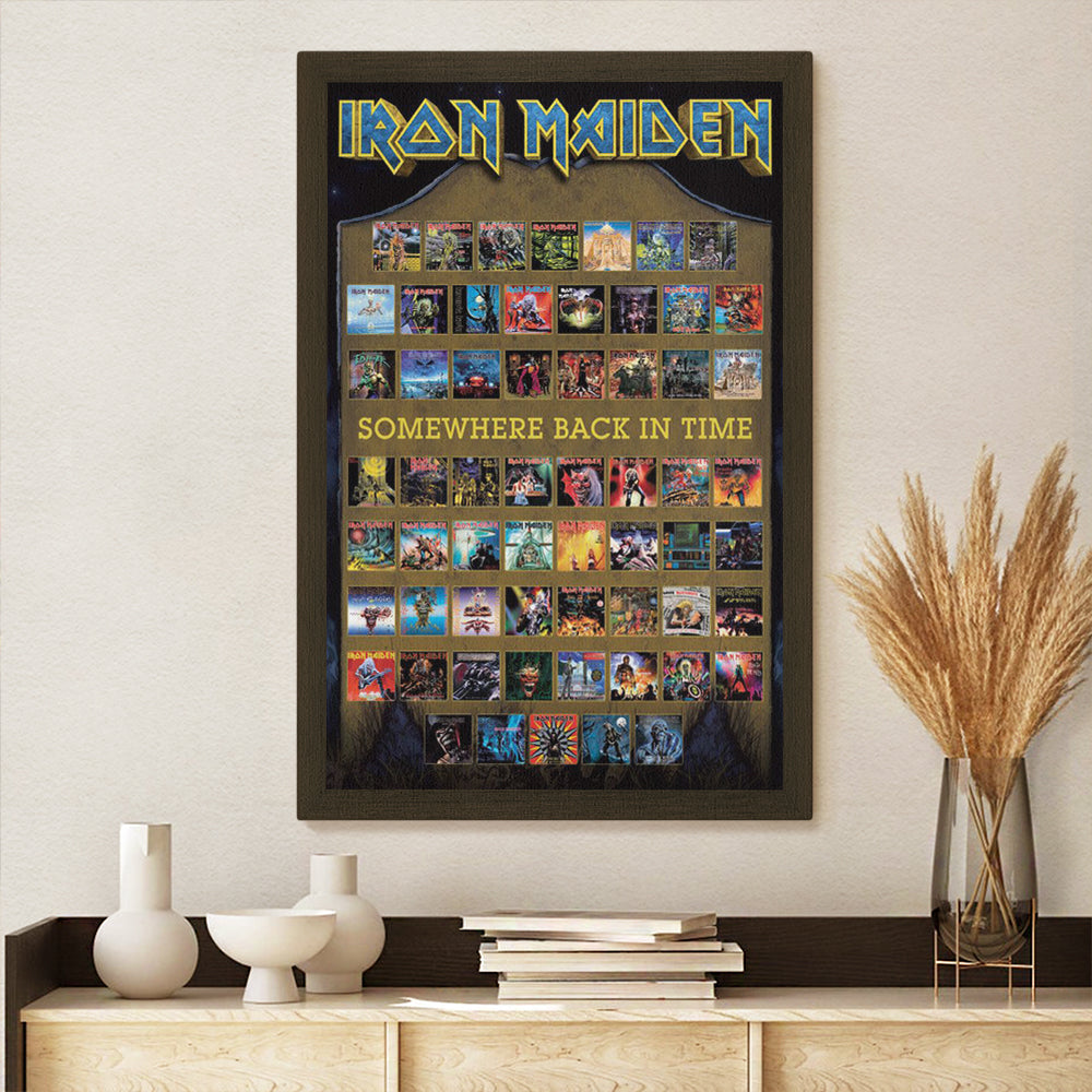Iron Maiden Rectangle Canvas With Inner Frame – TMTHU8006