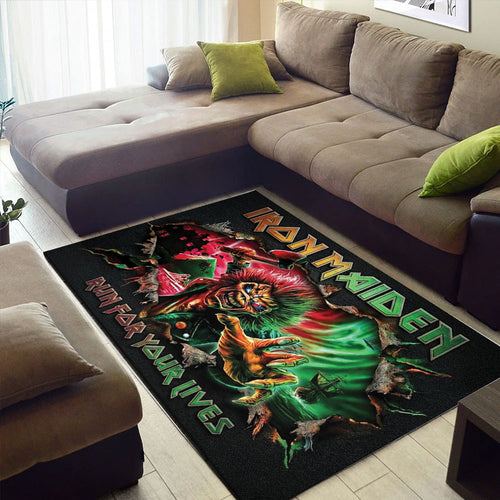 Iron Maiden Rectangular Rug – TMTHU6579