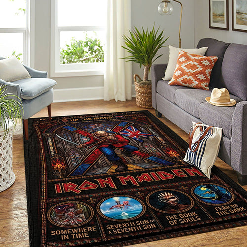Iron Maiden Rectangular Rug – TMTHU7174