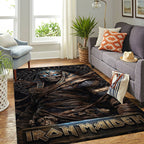 Iron Maiden Rectangular Rug – TMTHU7572