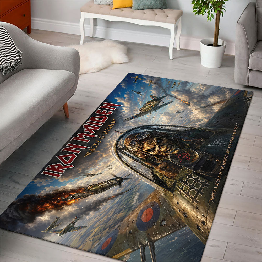 Iron Maiden Rectangular Rug – TMTHU7752
