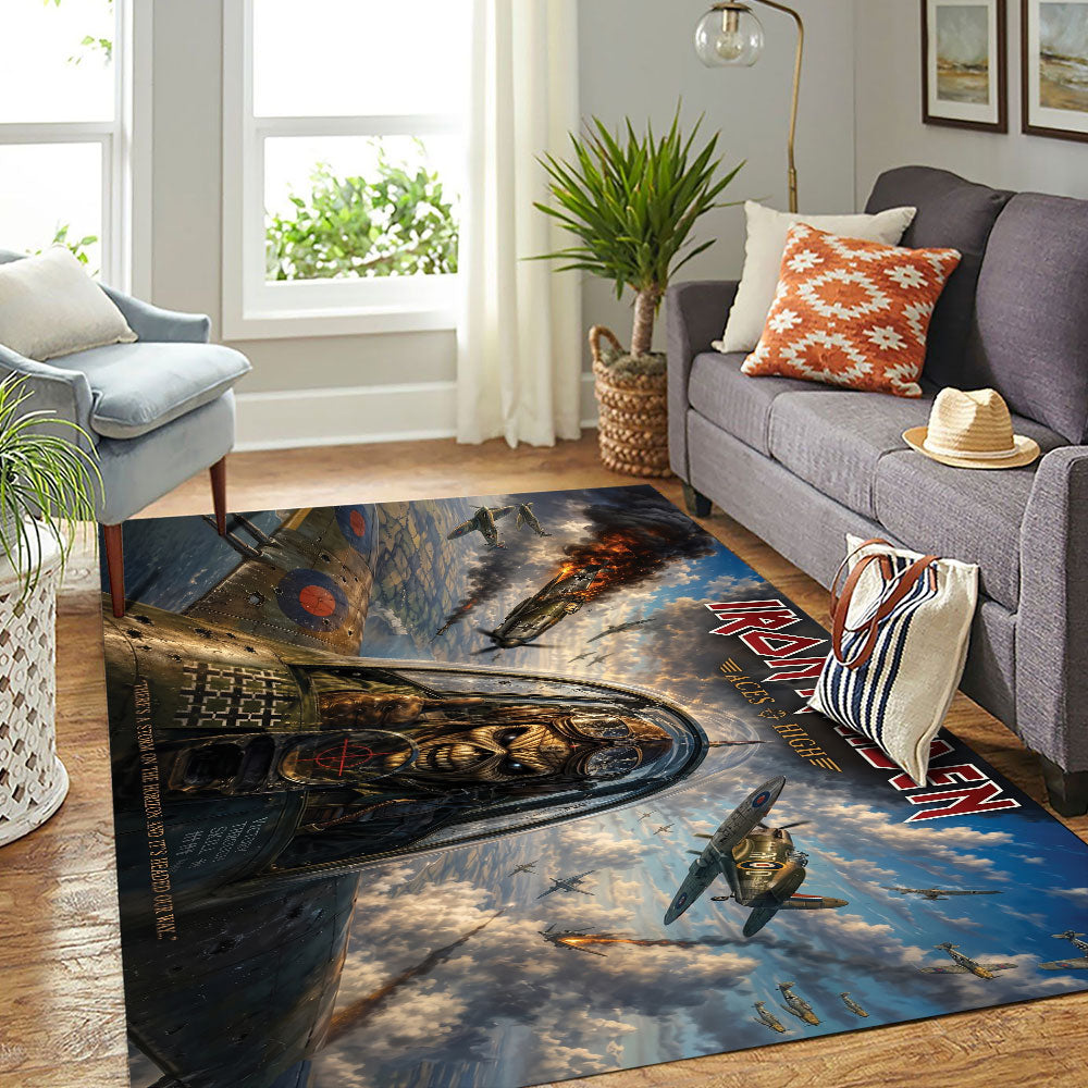 Iron Maiden Rectangular Rug – TMTHU7752