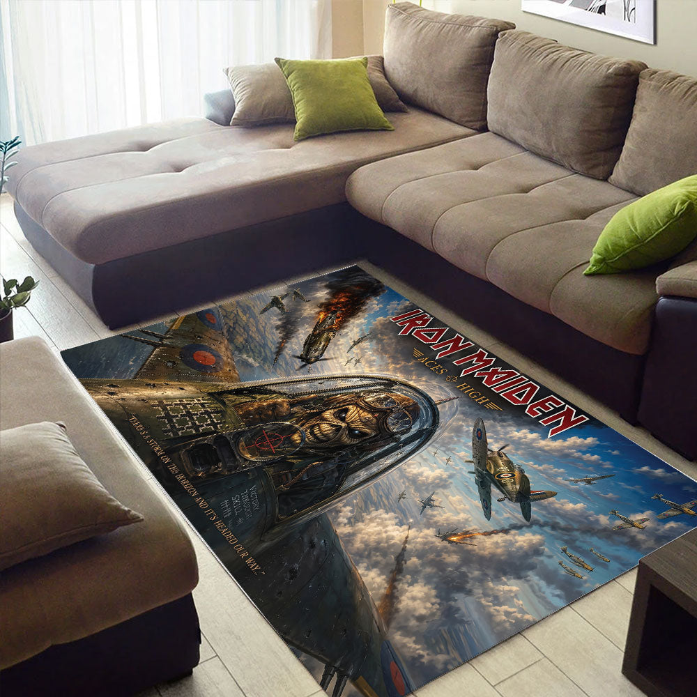 Iron Maiden Rectangular Rug – TMTHU7752
