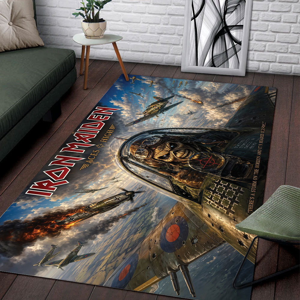 Iron Maiden Rectangular Rug – TMTHU7752