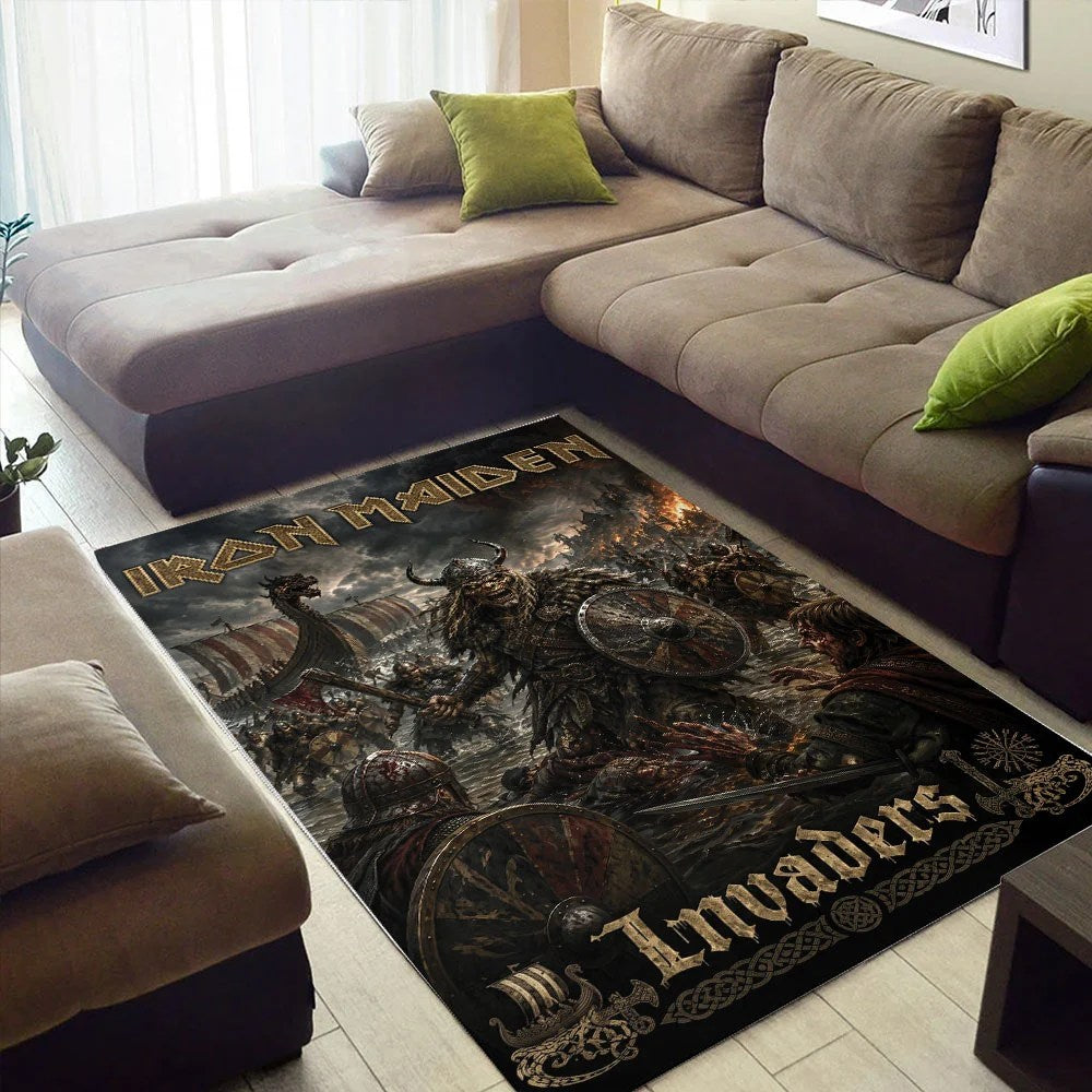 Iron Maiden Rectangular Rug – TMTHU9705