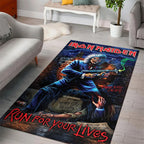 Iron Maiden Rectangular Rug – TMTHU9706