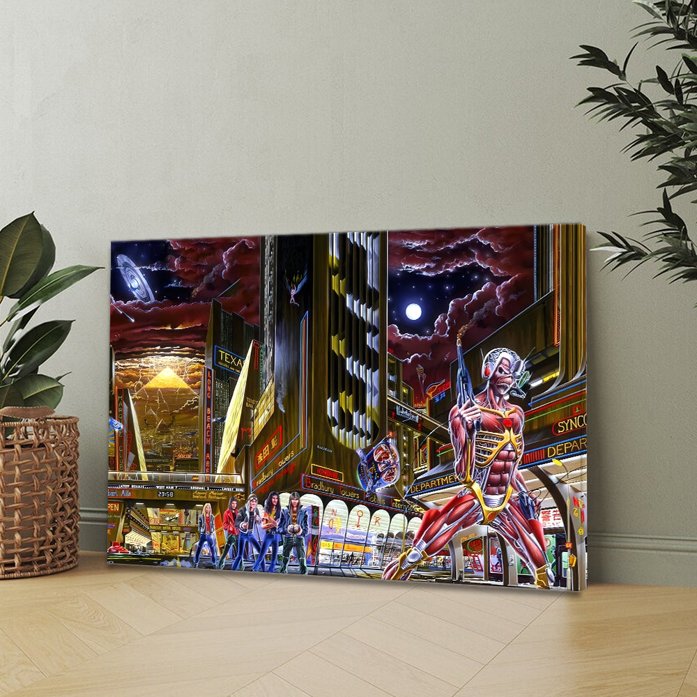 Iron Maiden Rectangle Canvas With Inner Frame – MAITM 10296