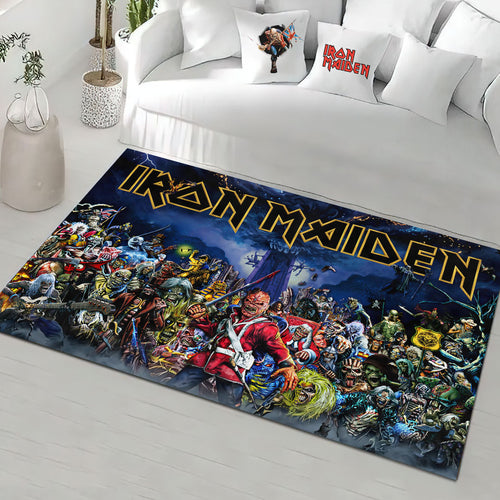 Iron Maiden Rectangular Rug – HOATT19026