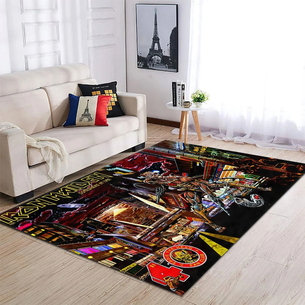 Iron Maiden Rectangular Rug – HOATT21433