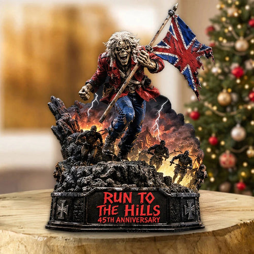 Iron Maiden: Run To The Hills Custom Shape Acrylic Plaque – TMTHU9991