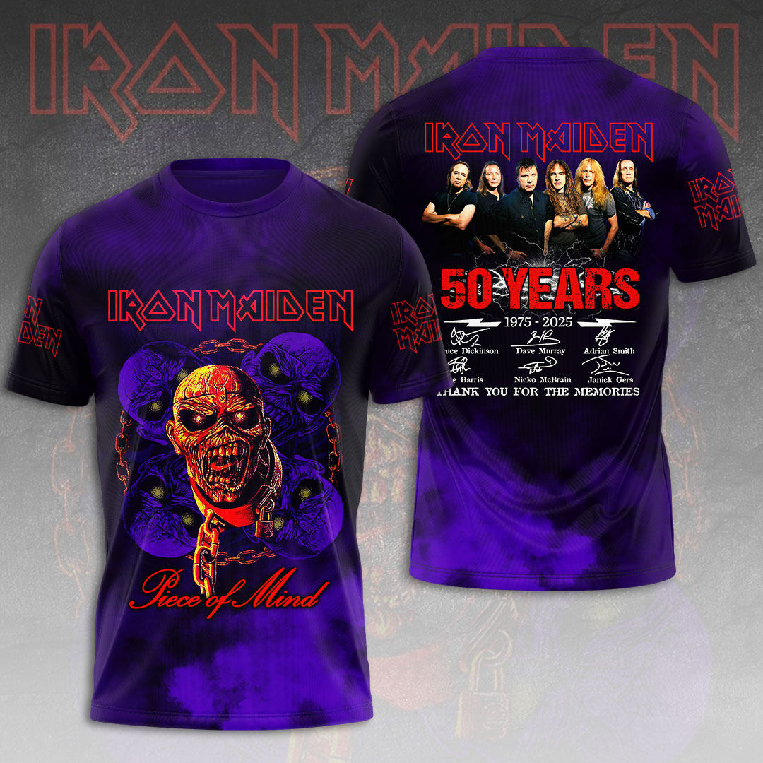Iron Maiden 3D Apparel – HOATT 11808