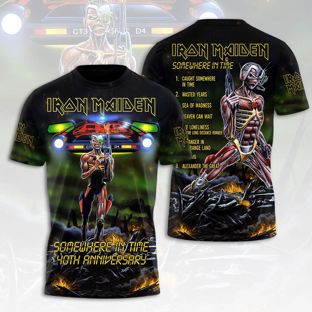 Iron Maiden 3D Apparel – HOATT20937