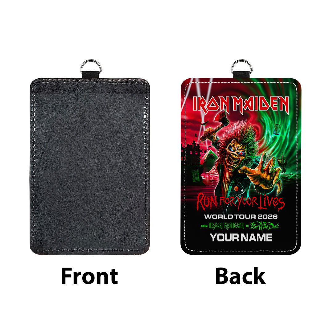 Personalized Iron Maiden Tour 2026 ID Badge Holder – TANTN16483