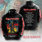 Iron Maiden World Tour 2025-2026 3D Apparel – GNENEW620