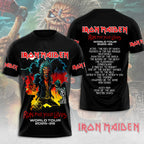 Iron Maiden World Tour 2025-2026 3D Apparel – GNENEW620